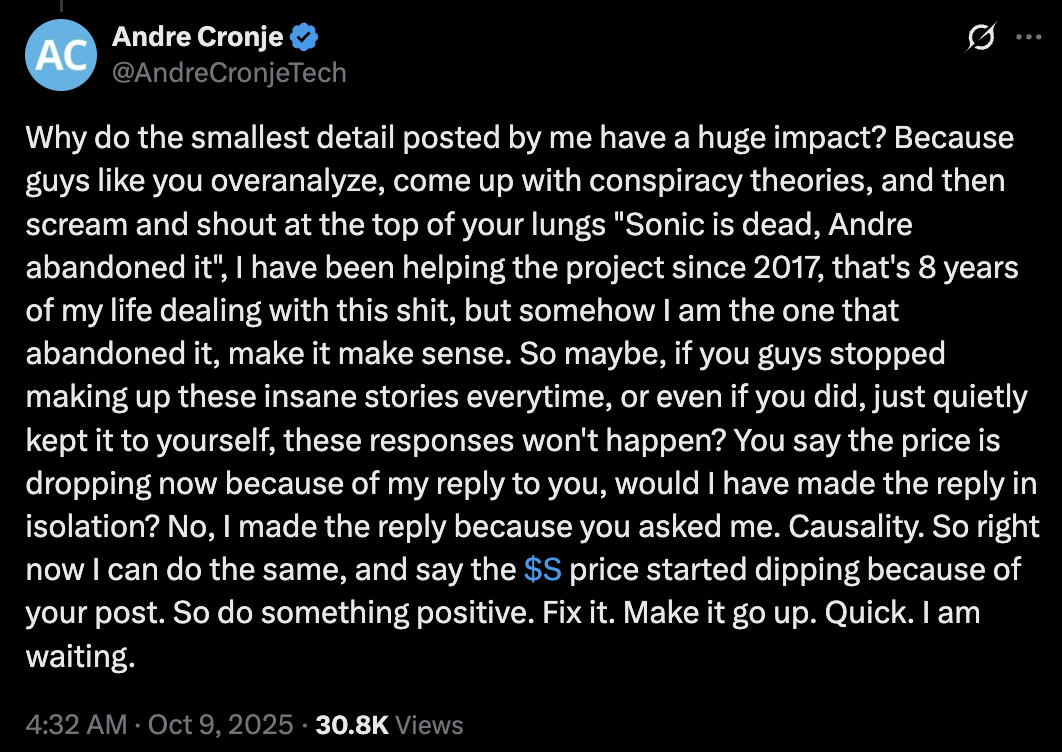 Cronje's Response